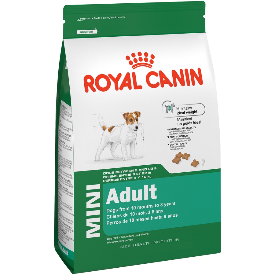 slide 4 of 9, Royal Canin Size Health Nutrition Mini Adult Dry Dog Food, 14 lb