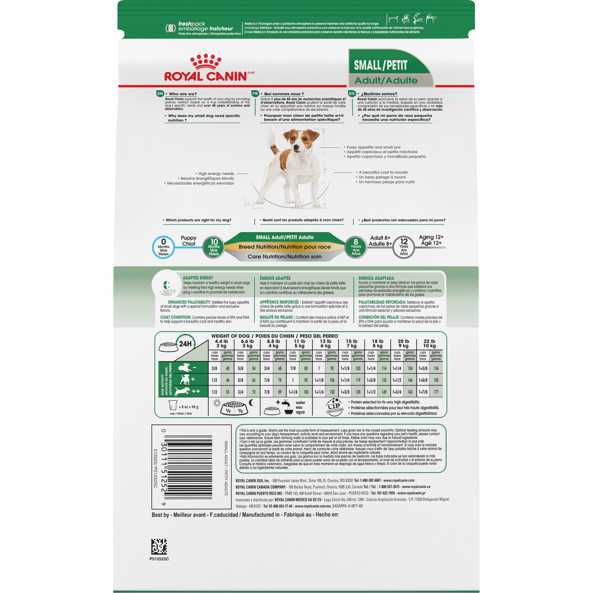 slide 9 of 9, Royal Canin Size Health Nutrition Mini Adult Dry Dog Food, 2.5 lb