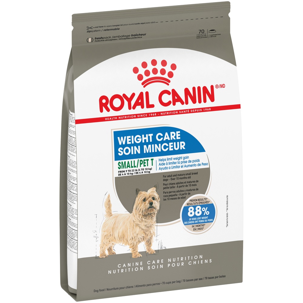 slide 4 of 9, Royal Canin Size Health Nutrition Mini Weight Care Dry Dog Food, 13 lb