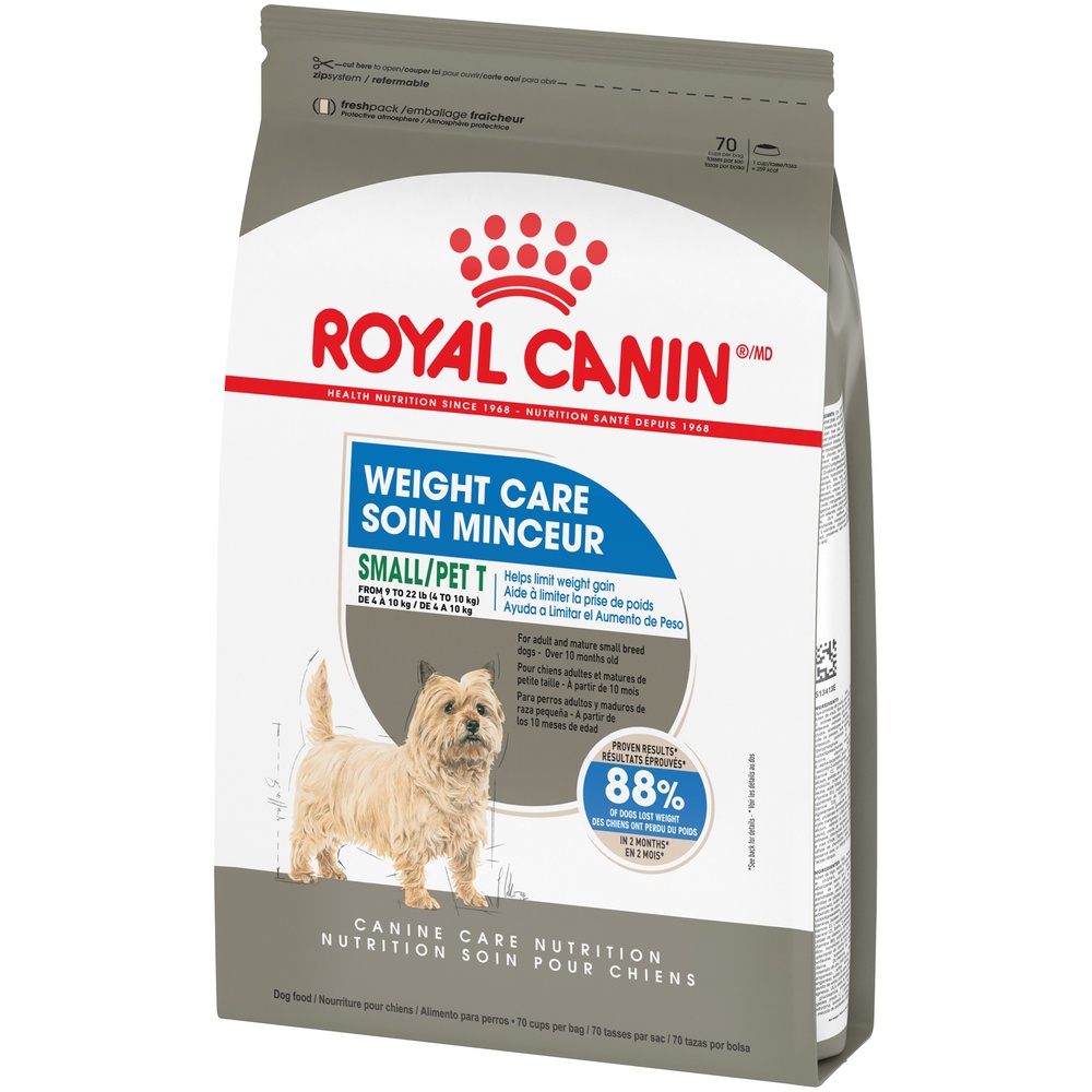 slide 8 of 9, Royal Canin Size Health Nutrition Mini Weight Care Dry Dog Food, 13 lb