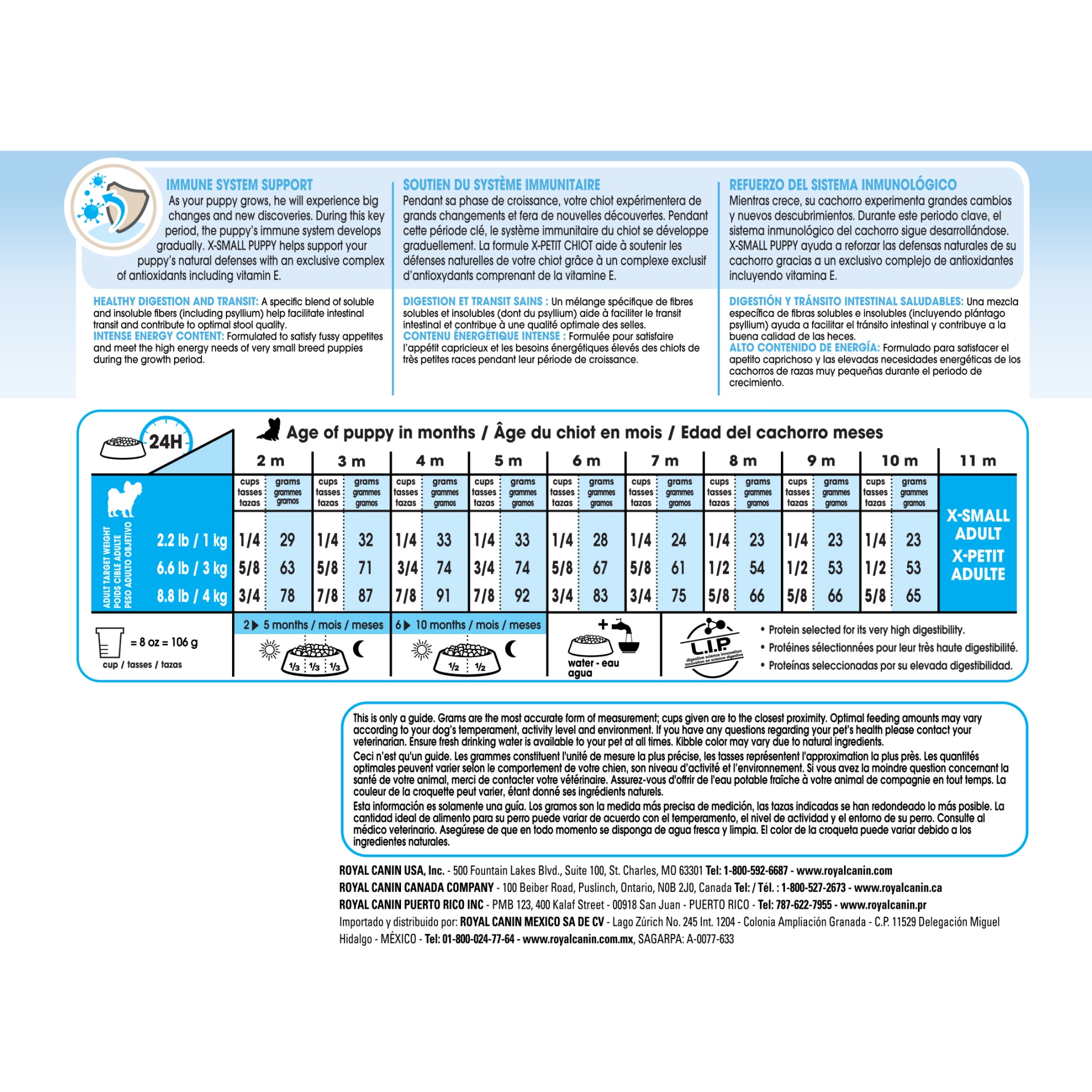 slide 2 of 9, Royal Canin X-Small Puppy Dry Food, 3 lb