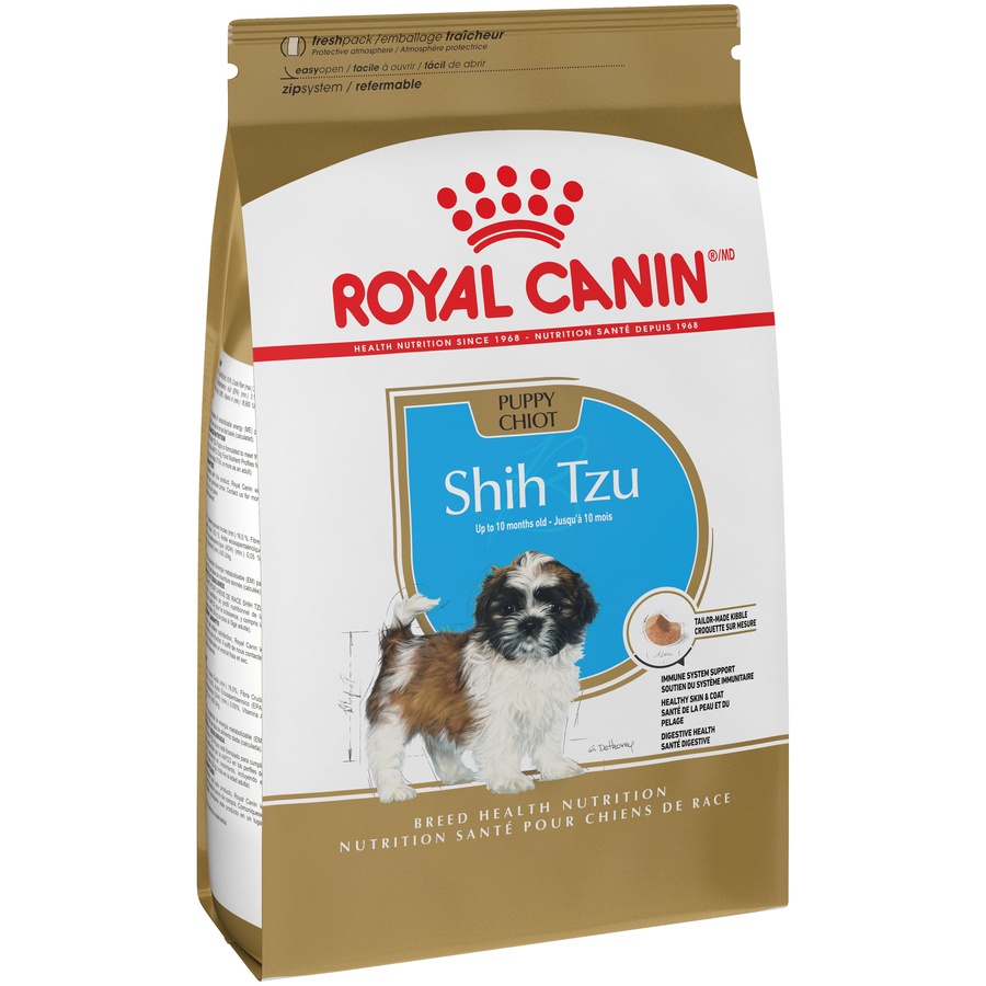 slide 5 of 9, Royal Canin Breed Health Nutrition Shih Tzu Puppy Dry Dog Food, 2.5 lb