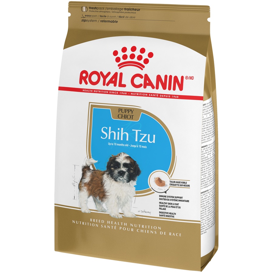 slide 3 of 9, Royal Canin Breed Health Nutrition Shih Tzu Puppy Dry Dog Food, 2.5 lb