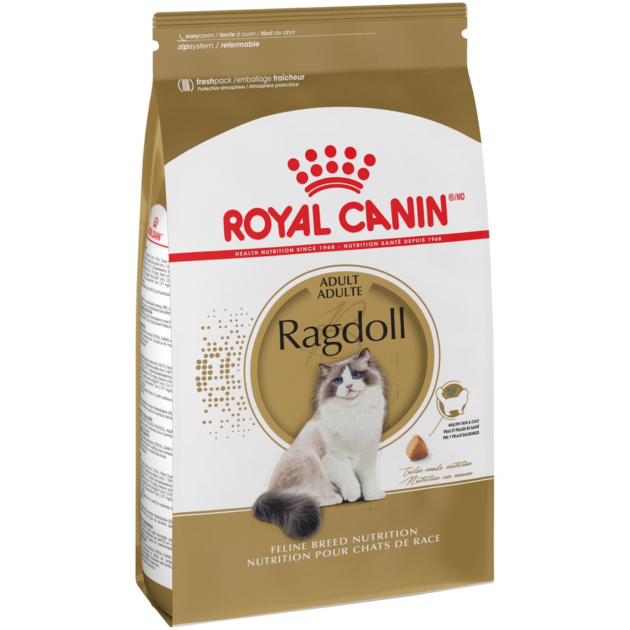 slide 6 of 9, Royal Canin Feline Breed Nutrition Ragdoll Dry Cat Food, 7 lb