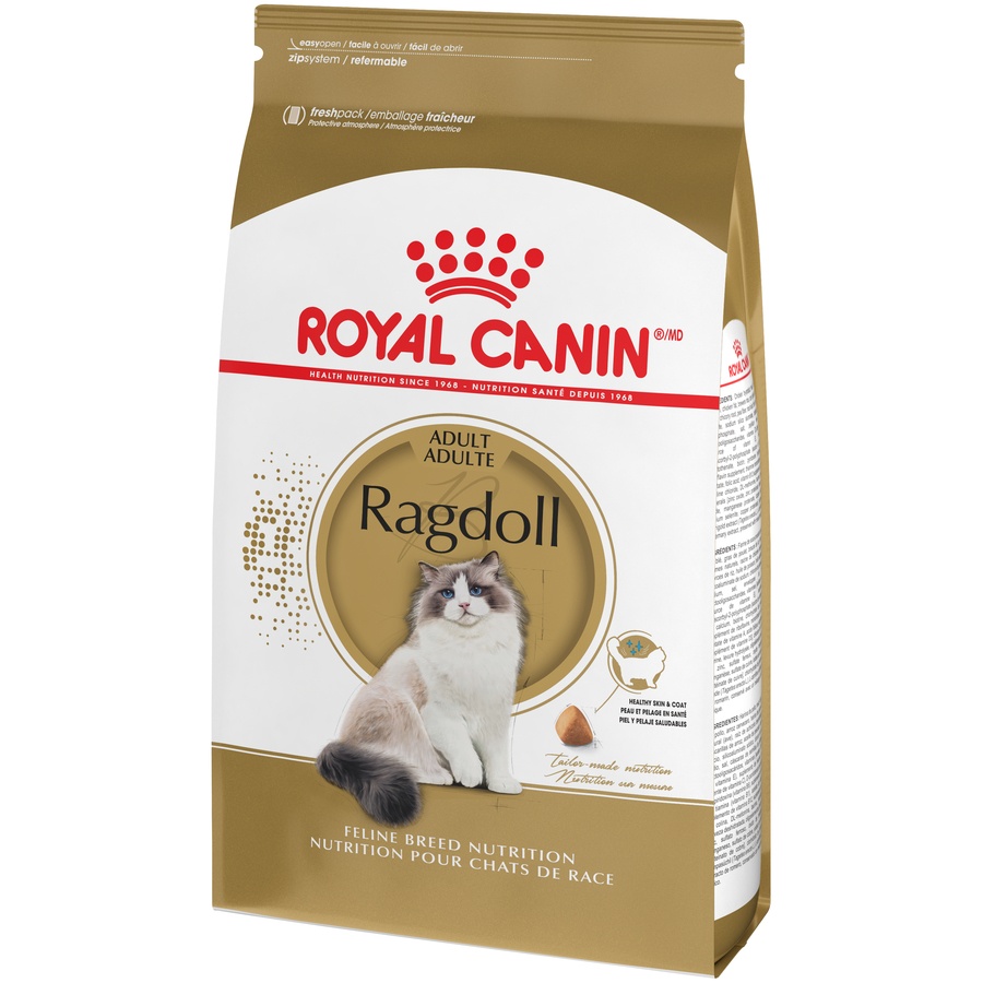 slide 2 of 9, Royal Canin Feline Breed Nutrition Ragdoll Dry Cat Food, 7 lb