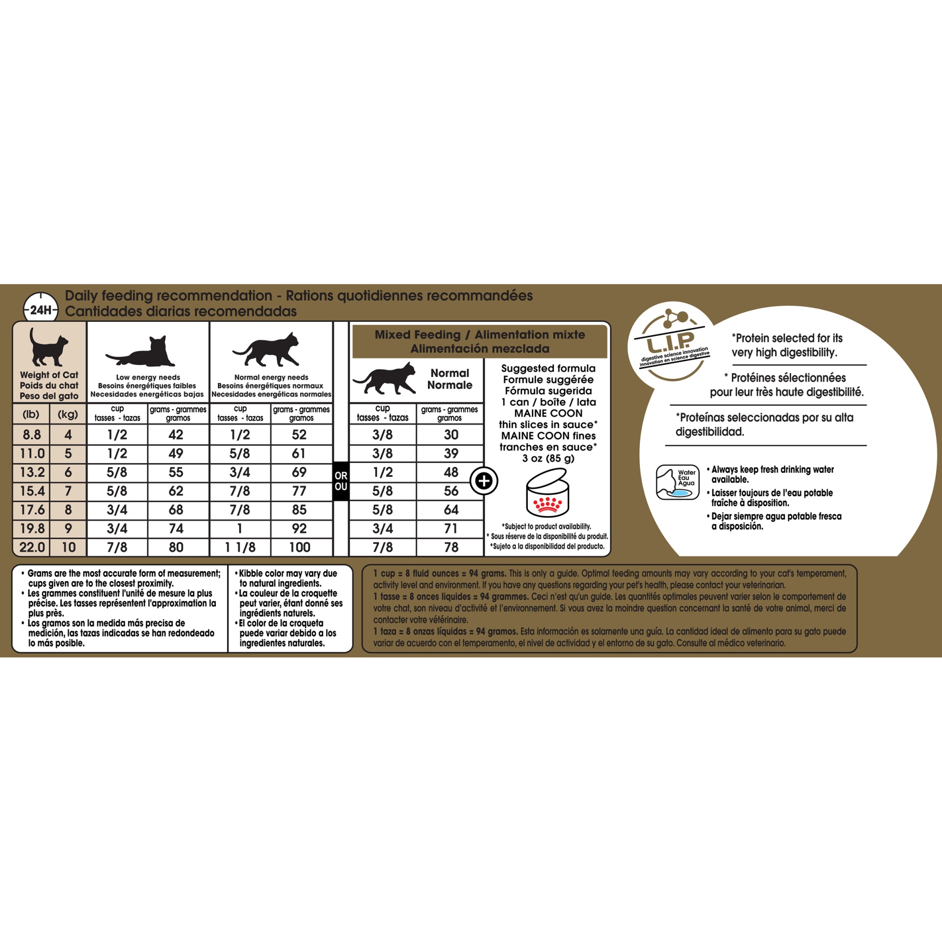 slide 8 of 9, Royal Canin Feline Breed Nutrition Maine Coon Dry Cat Food, 6 lb