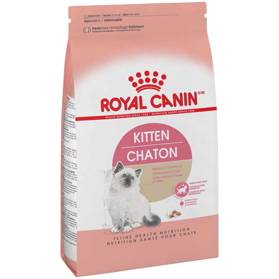 slide 2 of 9, Royal Canin Feline Health Nutrition Dry Kitten Food, 15 lb