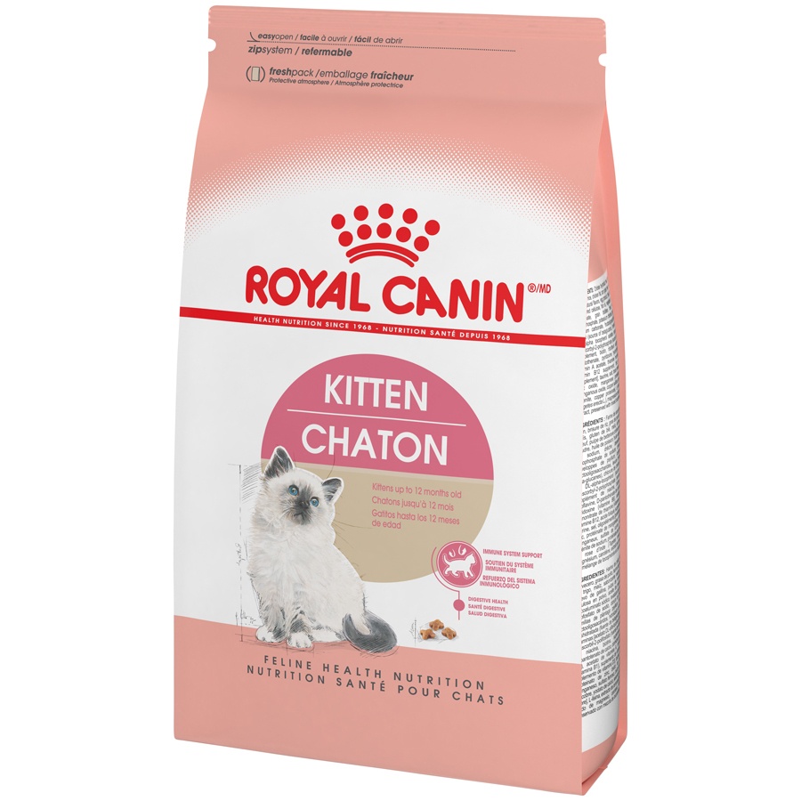 slide 9 of 9, Royal Canin Feline Health Nutrition Dry Kitten Food, 15 lb