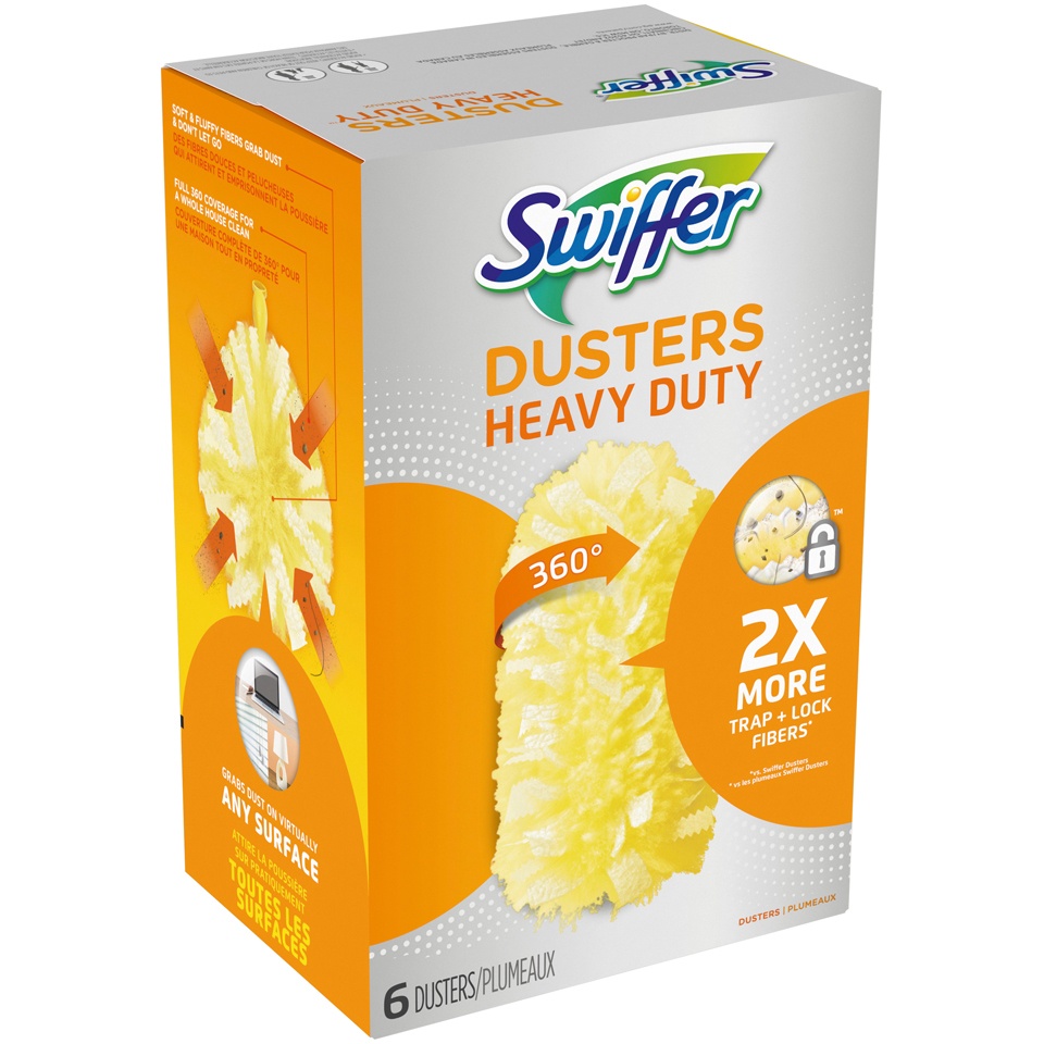 slide 2 of 2, Swiffer Duster Multi-Surface Heavy Duty Refills - Unscented - 6ct, 