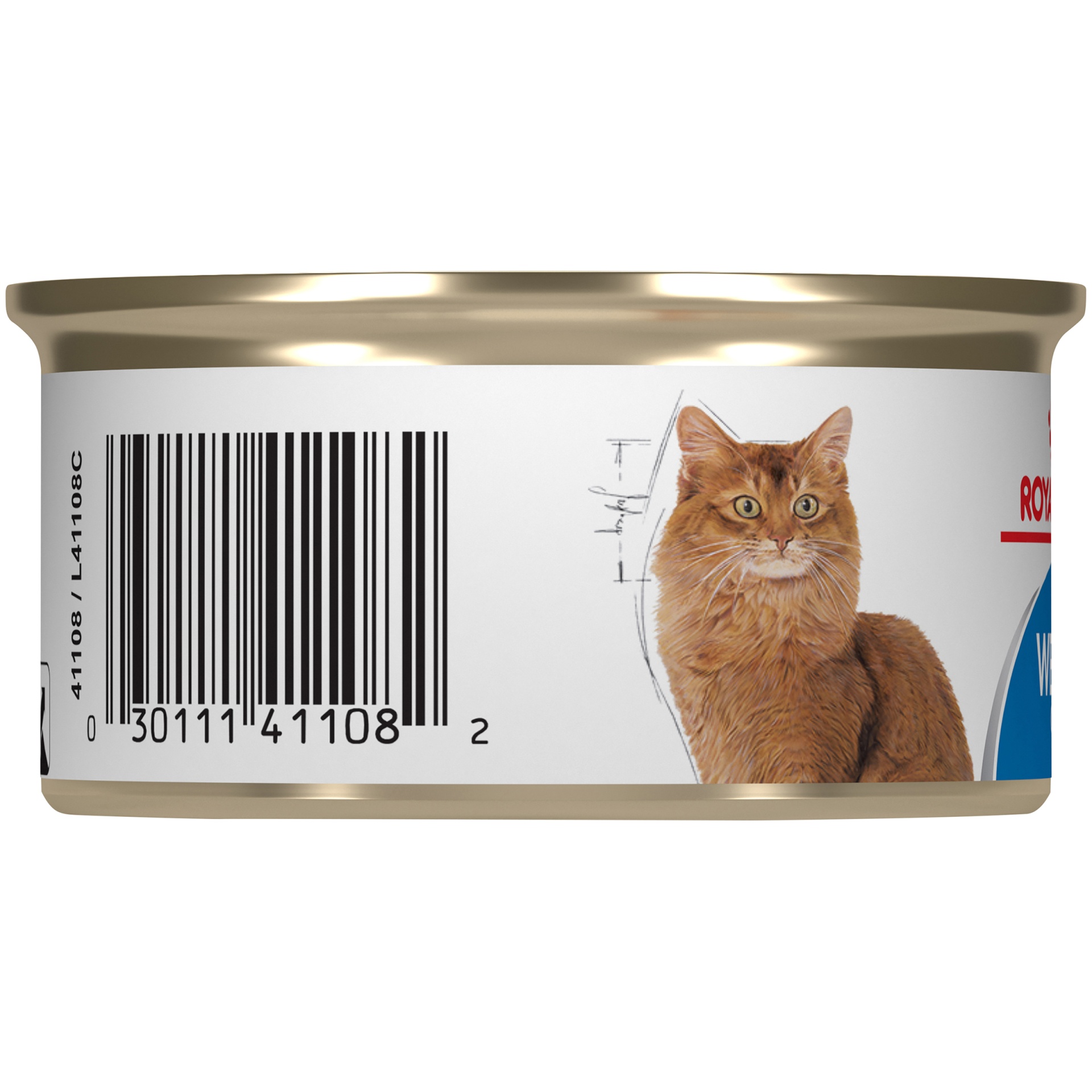 slide 9 of 9, Royal Canin Feline Health Nutrition Ultra Light Loaf in Sauce Adult Canned Cat Food, 3 oz