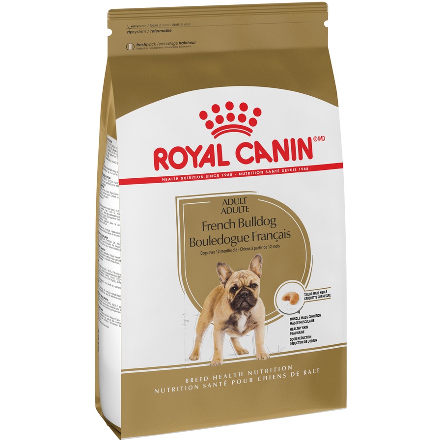 slide 7 of 9, Royal Canin Breed Health Nutrition French Bulldog Adult Dry Dog Food, 17 lb