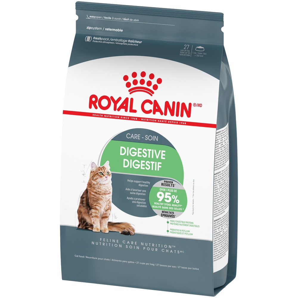 slide 3 of 9, Royal Canin Feline Care Nutrition DiGestive Care Adult Dry Cat Food, 6 lb