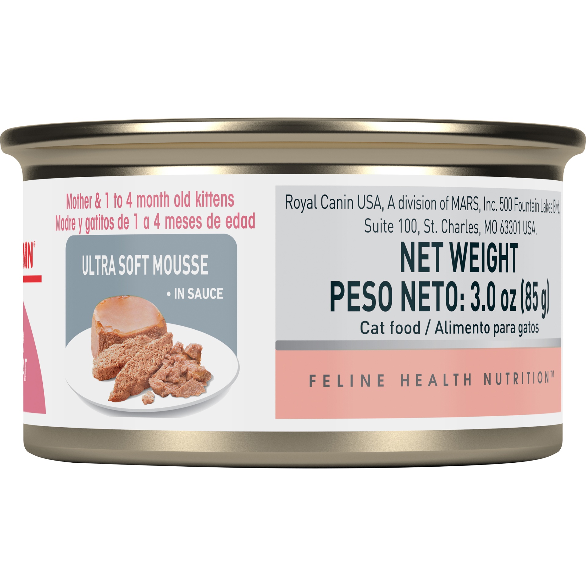 slide 6 of 7, Royal Canin Feline Health Nutrition Baby Cat Instinctive Loaf in Sauce Canned Kitten Food, 3 oz