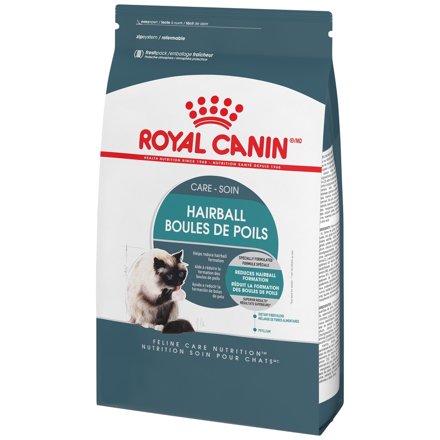 slide 6 of 9, Royal Canin Feline Health Nutrition Indoor Hairball 34 Dry Cat Food, 6 lb