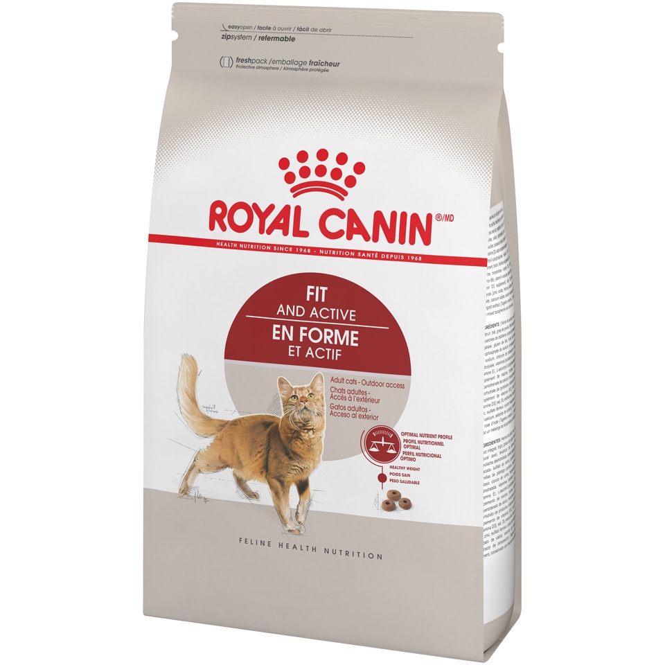 slide 5 of 9, Royal Canin Feline Health Nutrition Adult Fit 32 Dry Cat Food, 15 lb