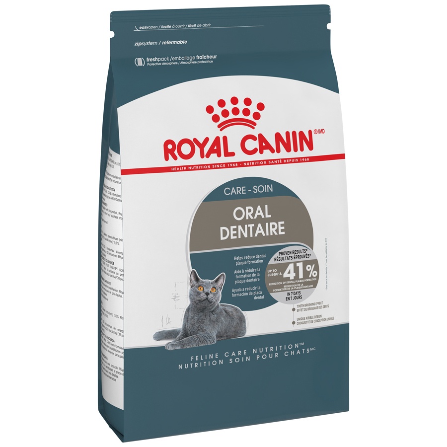 slide 8 of 9, Royal Canin Feline Care Nutrition Oral Care Adult Dry Cat Food, 3 lb