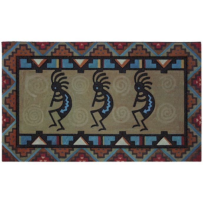 slide 1 of 1, Mohawk Home Kokopelli Door Mat, 1 ct