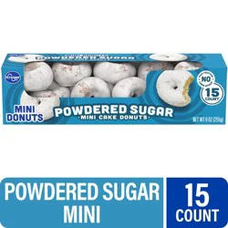 Kroger Powdered Sugar Mini Donuts