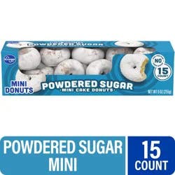 Kroger Powdered Sugar Mini Donuts