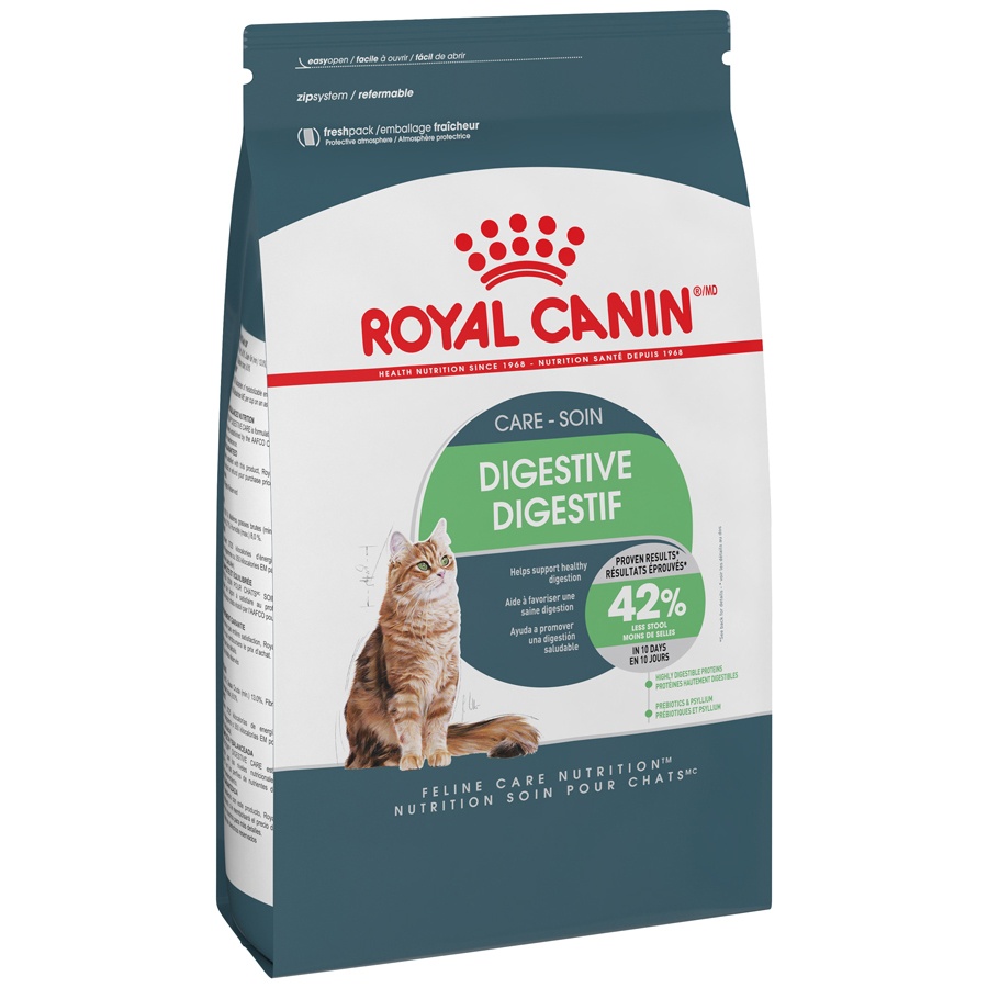 slide 9 of 9, Royal Canin Feline Care Nutrition Digestive Care Adult Dry Cat Food, 3 lb