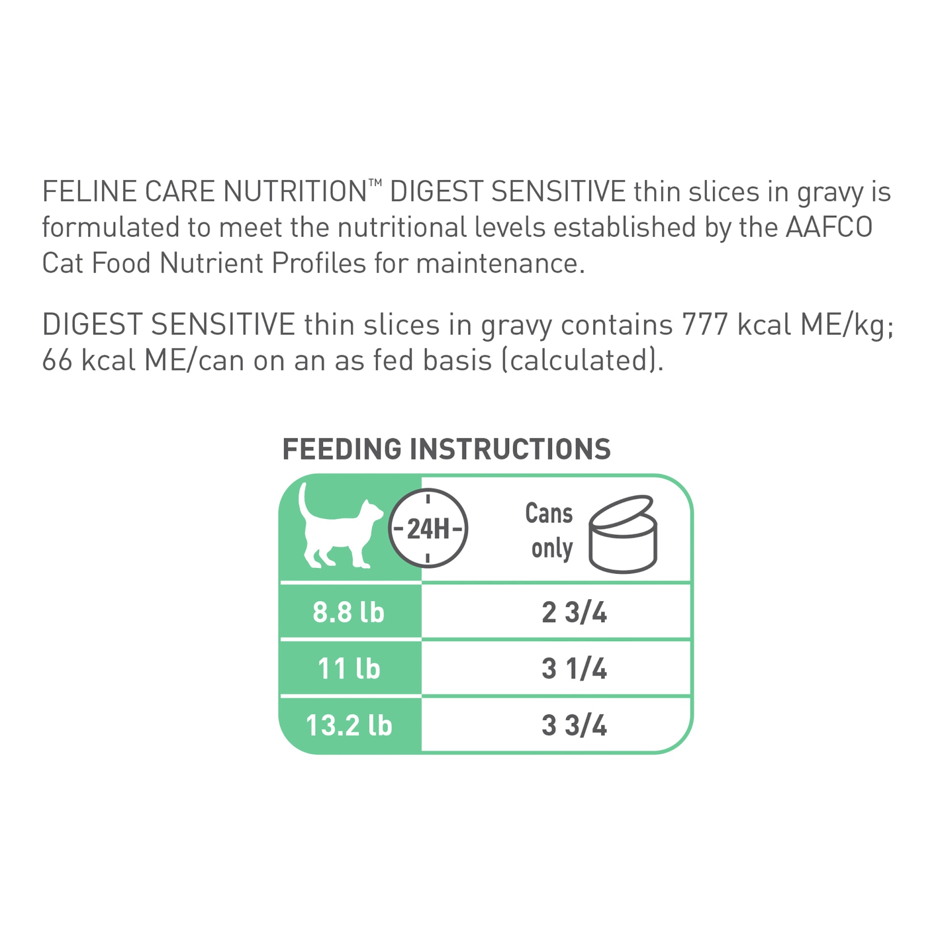 slide 5 of 9, Royal Canin Feline Health Nutrition Digest Sensitive Thin Slices in Gravy Wet Cat Food Multipack, 6 ct; 3 oz