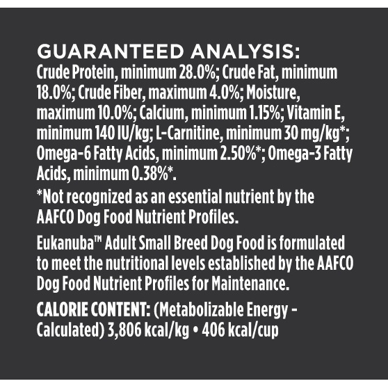 slide 3 of 5, Eukanuba Small Breed Adult Dog Food, 5 lb