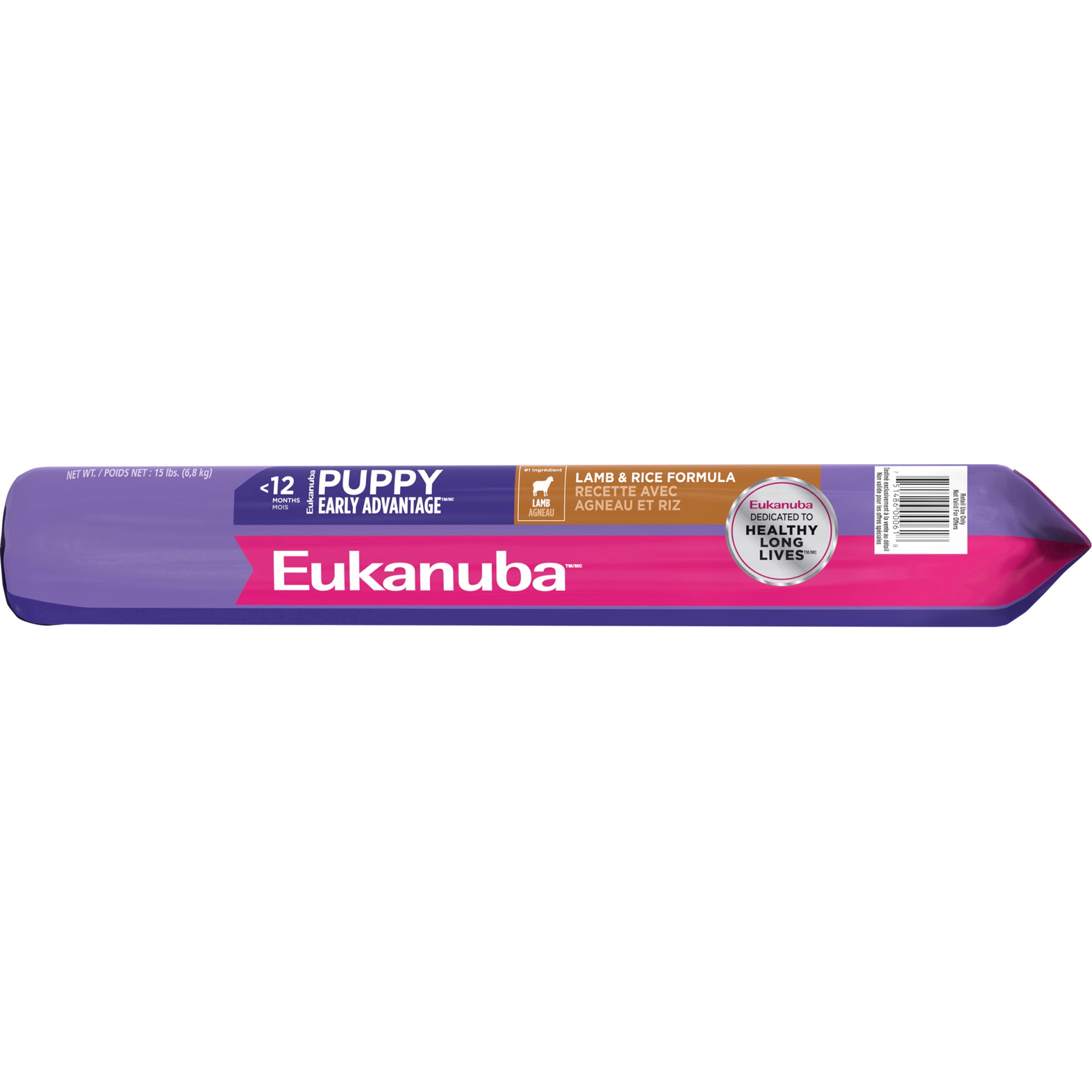 slide 2 of 7, Eukanuba Puppy Early Advantage Lamb & Rice Dry Dog Food, 15 lb