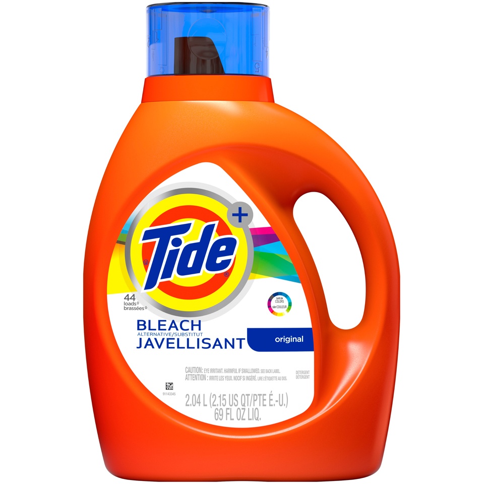 slide 1 of 1, Tide Plus Original Bleach Alternative Detergent, 69 fl oz