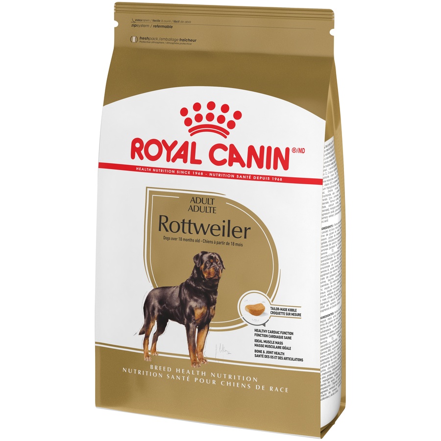 slide 3 of 9, Royal Canin Breed Health Nutrition Rottweiler Adult Dry Dog Food, 30 lb