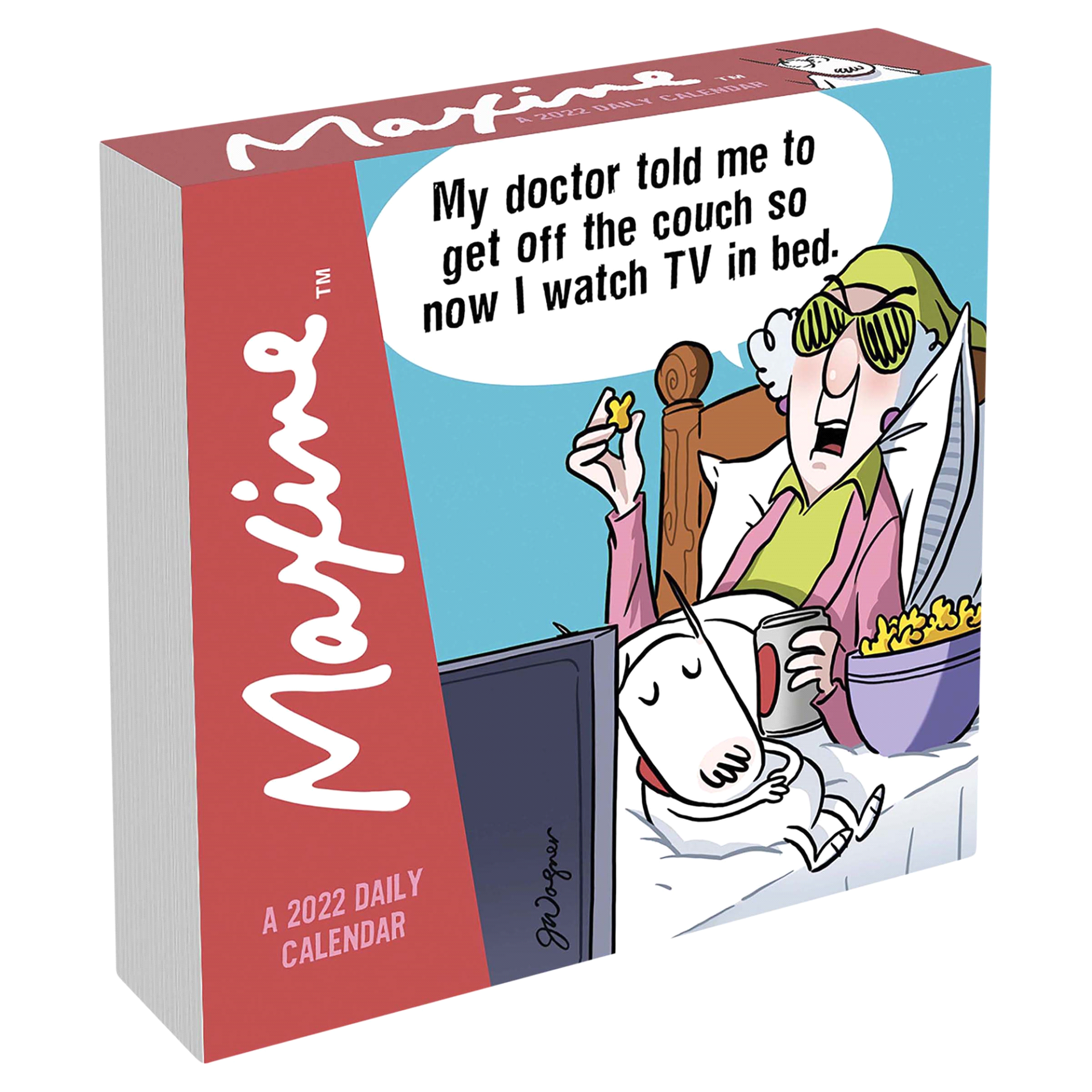 slide 1 of 1, 2022 DAILY CALENDAR MAXINE, 1 ct