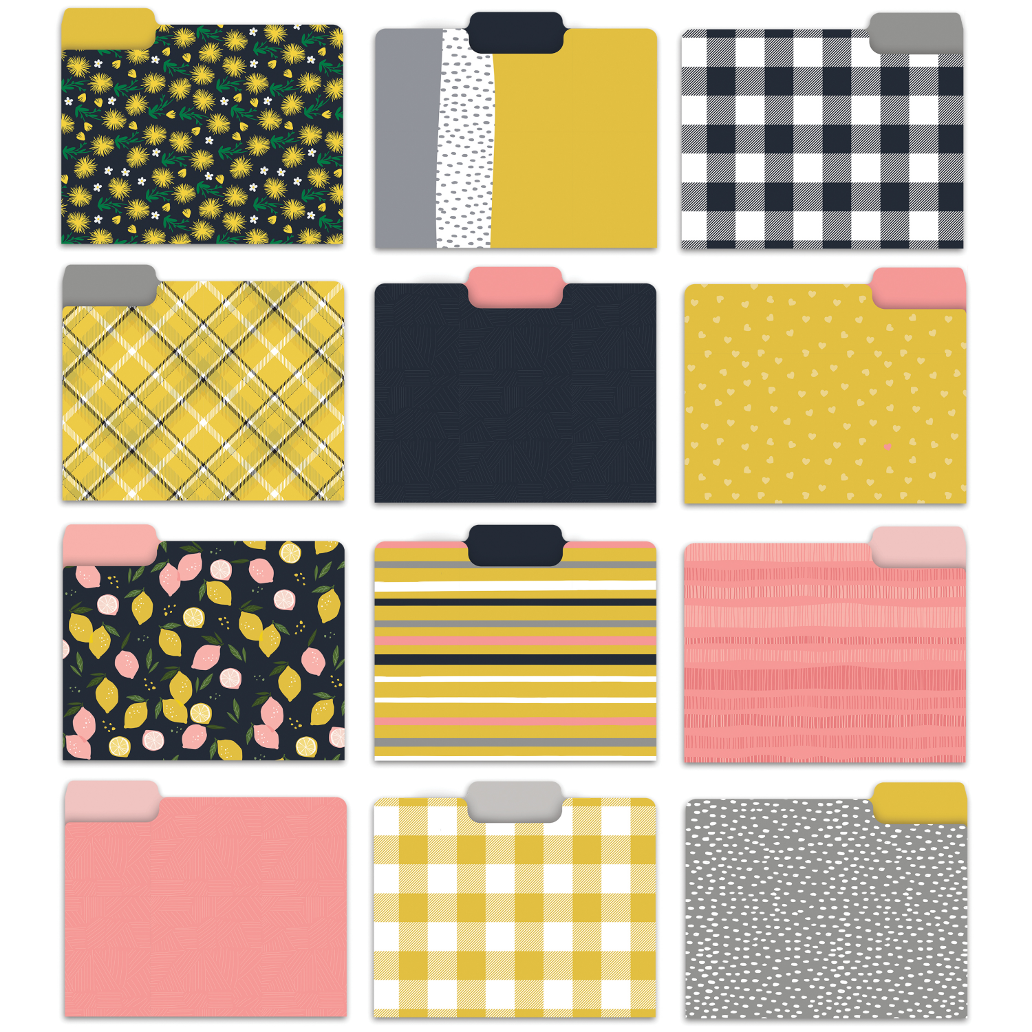 slide 1 of 5, TF Publishing Joy File Folders Set of 12, 1 ct