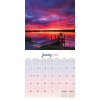 slide 2 of 17, 2024 Sunsets Wall Calendar, 1 ct