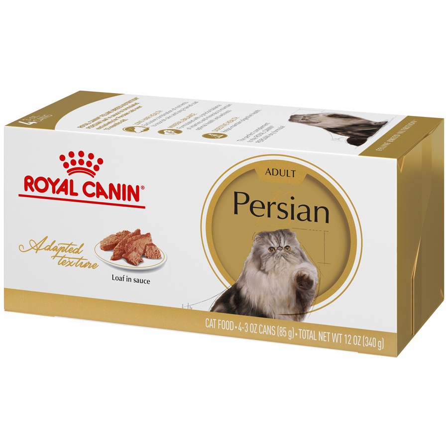 slide 2 of 9, Royal Canin Feline Breed Nutrition Persian Loaf In Sauce Wet Cat Food, 12 oz