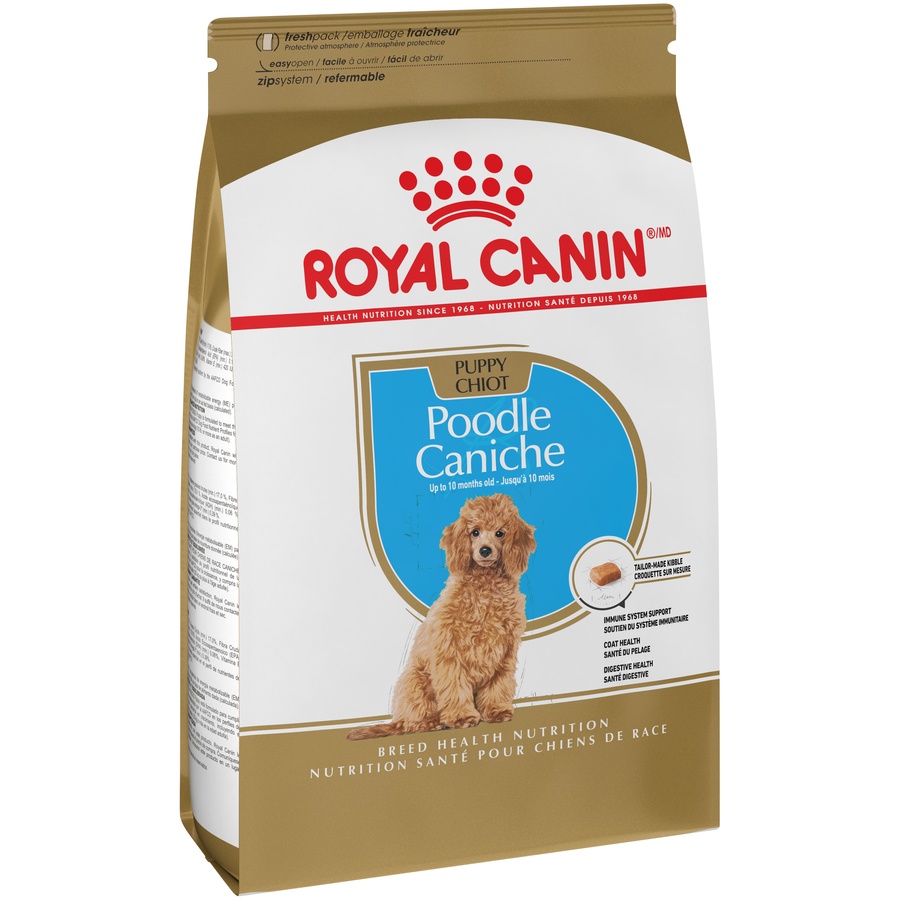 slide 6 of 9, Royal Canin Breed Health Nutrition Poodle Puppy Dry Dog Food, 2.5 lb