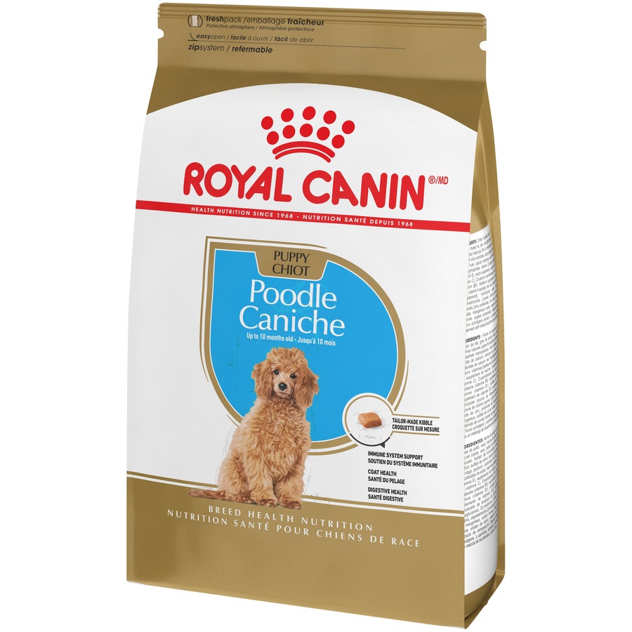 slide 8 of 9, Royal Canin Breed Health Nutrition Poodle Puppy Dry Dog Food, 2.5 lb