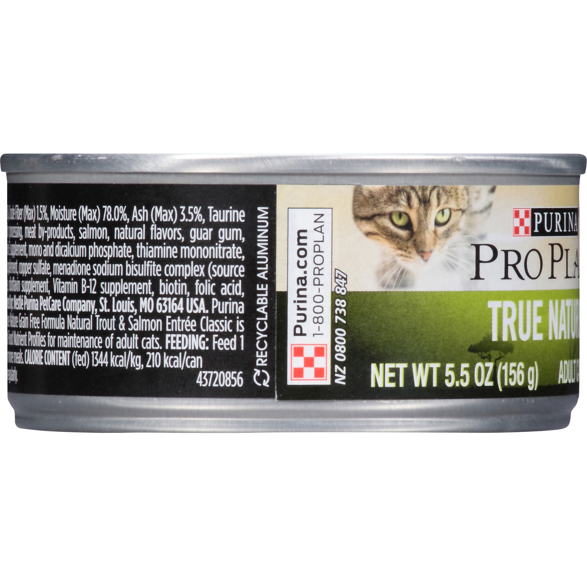 slide 6 of 9, Pro Plan Cat Food Trout & Salmon, 5.5 oz