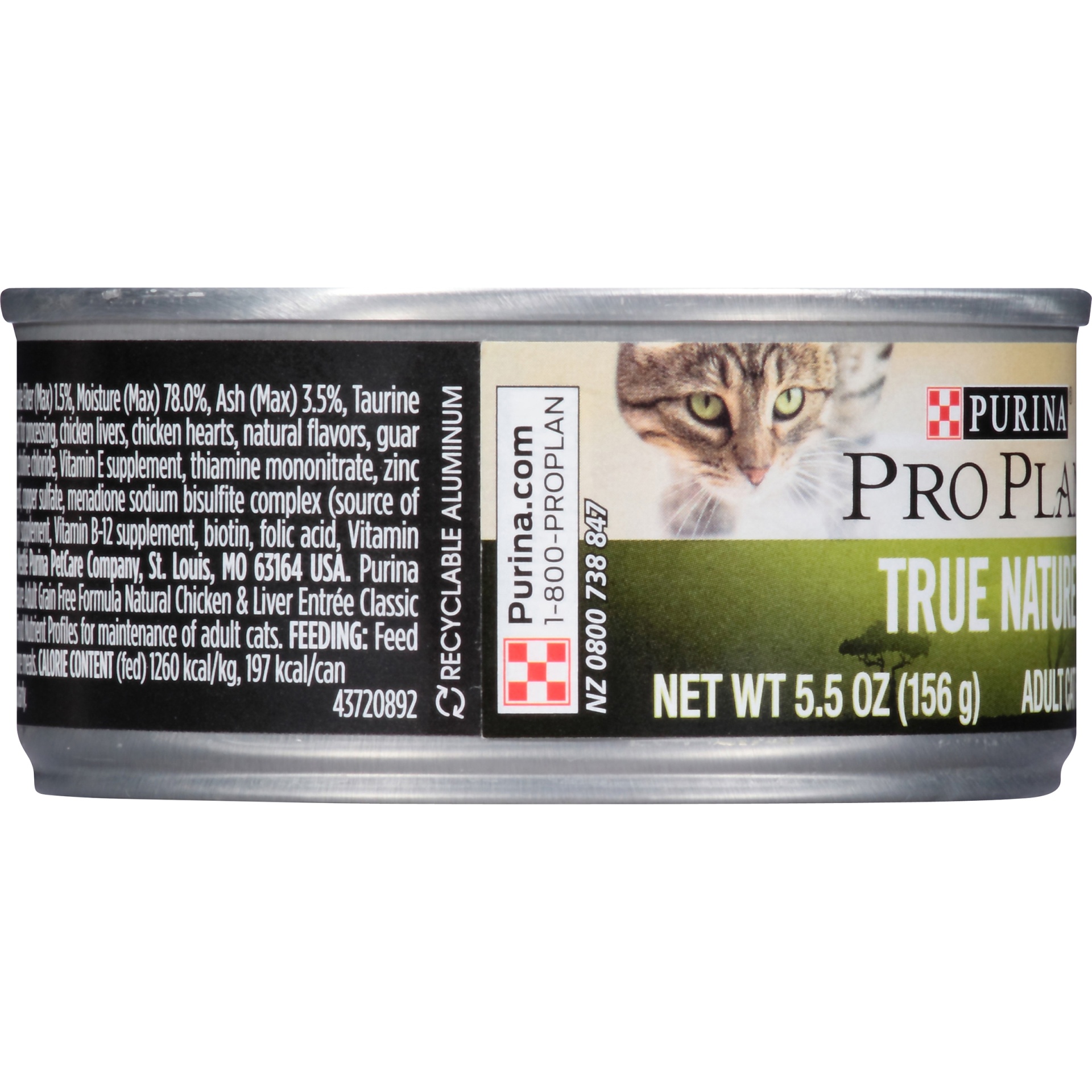 slide 8 of 9, Purina Pro Plan Cat Food - Chicken & Liver, 5.5 oz