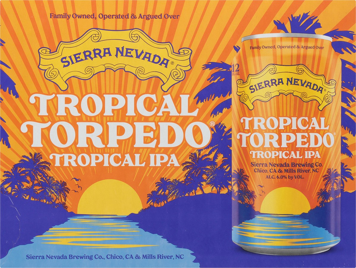 slide 5 of 9, Sierra Nevada Tropical Torpedo Tropical IPA Beer 12 ea, 12 oz