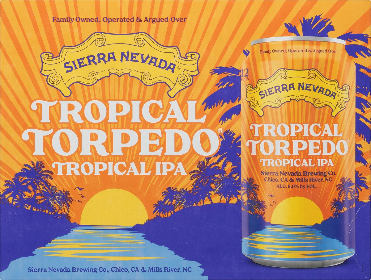 slide 6 of 9, Sierra Nevada Tropical Torpedo Tropical IPA Beer 12 ea, 12 oz