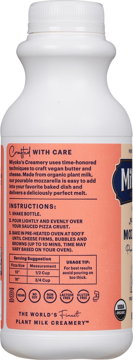 slide 6 of 9, Miyoko's Creamery Pourable Plant Milk Mozzarella 16 oz, 16 oz