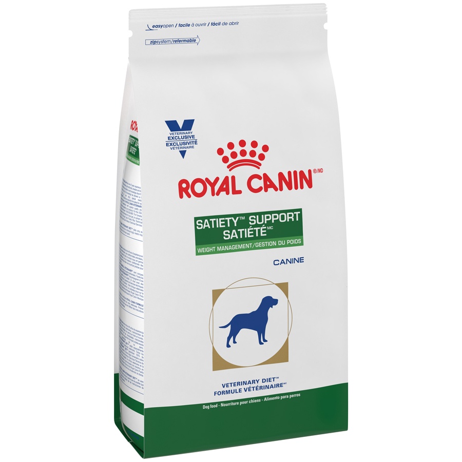 slide 2 of 9, Royal Canin Veterinary Diet Canine Satiety Support Dry Dog Food, 7.7 lb