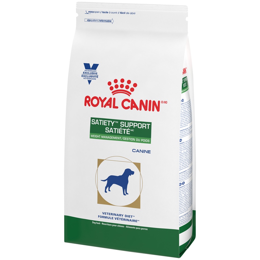 slide 3 of 9, Royal Canin Veterinary Diet Canine Satiety Support Dry Dog Food, 7.7 lb
