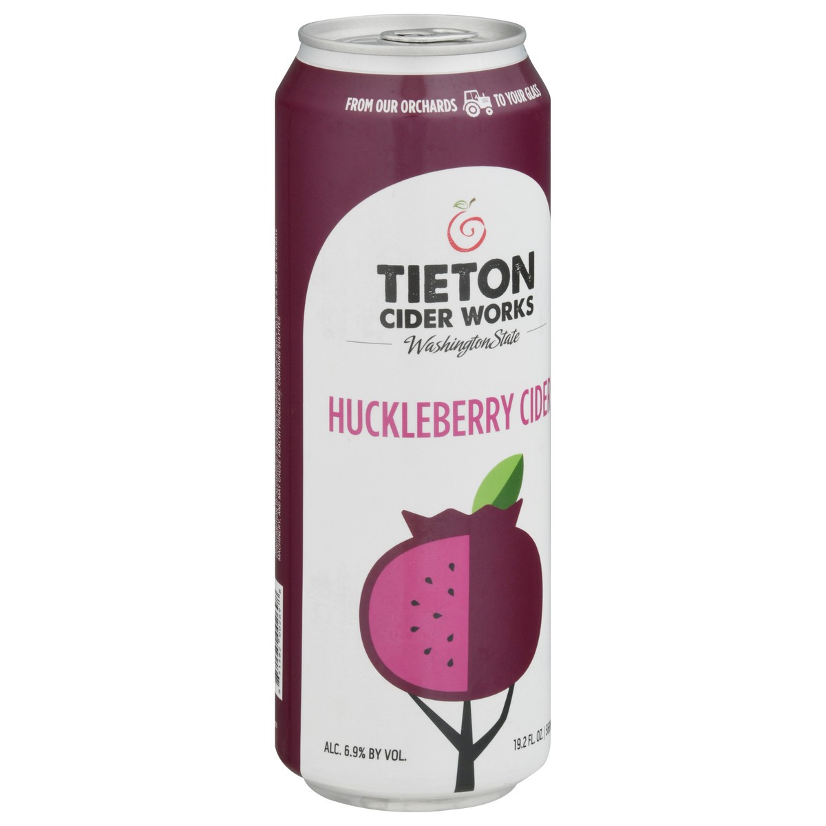 slide 10 of 13, Tieton Cider Works Huckleberry Cider 19.2 fl oz, 19.2 fl oz