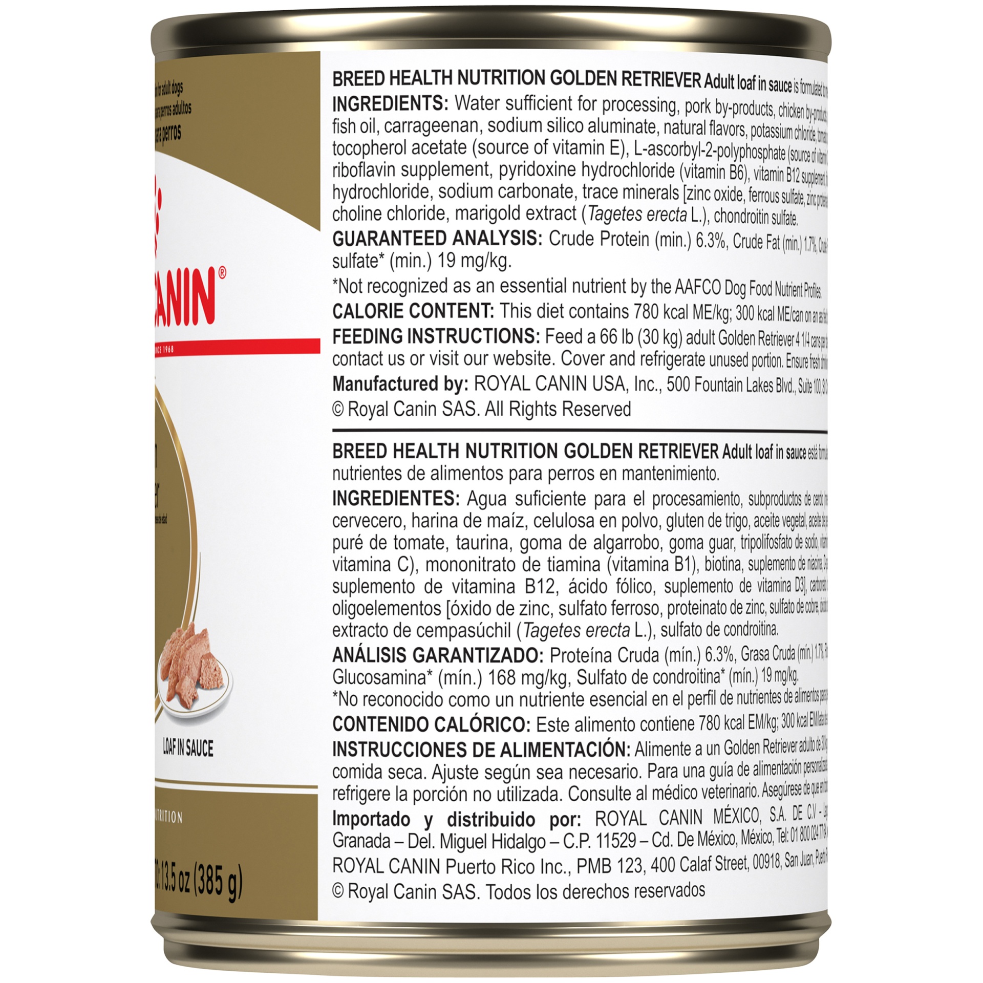 slide 6 of 9, Royal Canin Adult Golden Retriever Dog Food, 13.5 oz