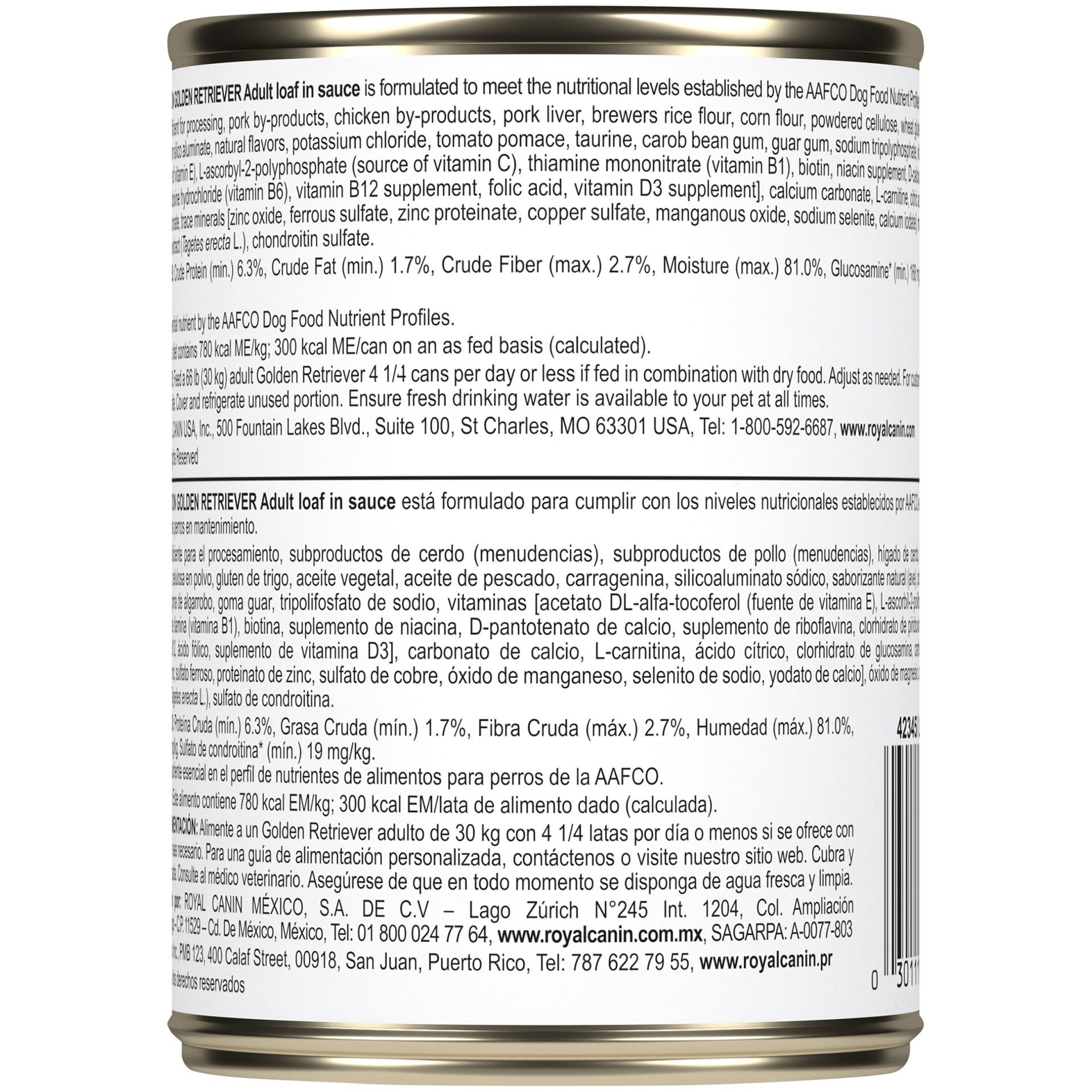 slide 2 of 9, Royal Canin Adult Golden Retriever Dog Food, 13.5 oz