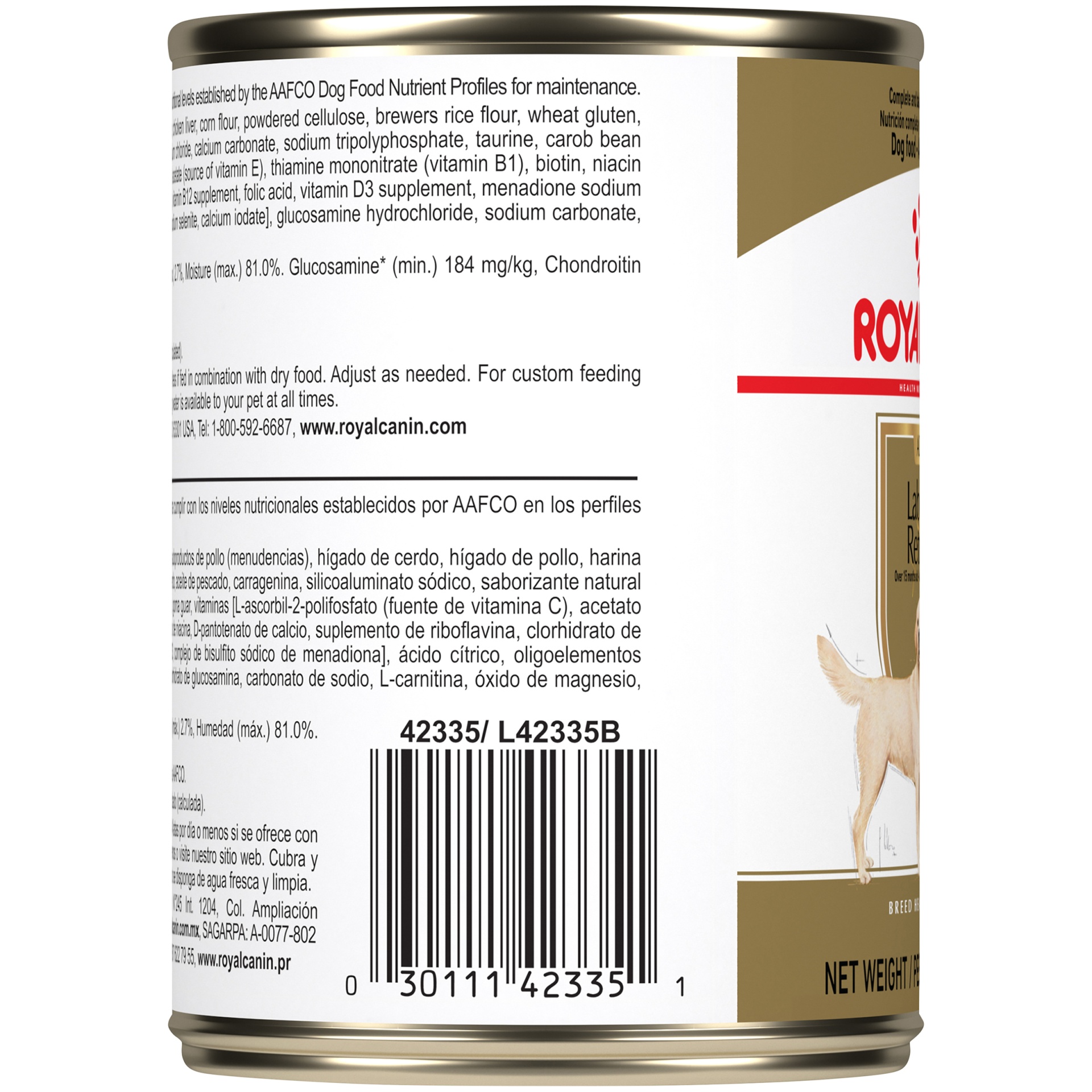 slide 2 of 7, Royal Canin Adult Labrador Retriever Dog Food, 13.5 oz