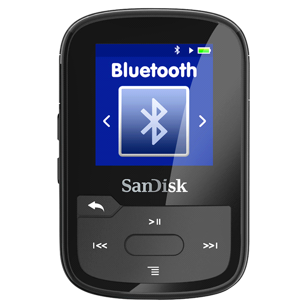 slide 1 of 4, SanDisk Clip Sport Plus MP3 Player - 16GB (Black), 1 ct