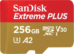SanDisk Extreme PLUS microSDXC UHS-I w/Adapter