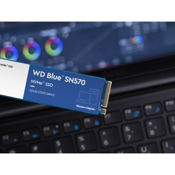 slide 2 of 7, WD Western Digital Blue Sn570 Internal Nvme Solid State Drive, 500Gb, 1 ct