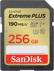 SanDisk Extreme Plus Sdxc Uhs-I Card, 256Gb
